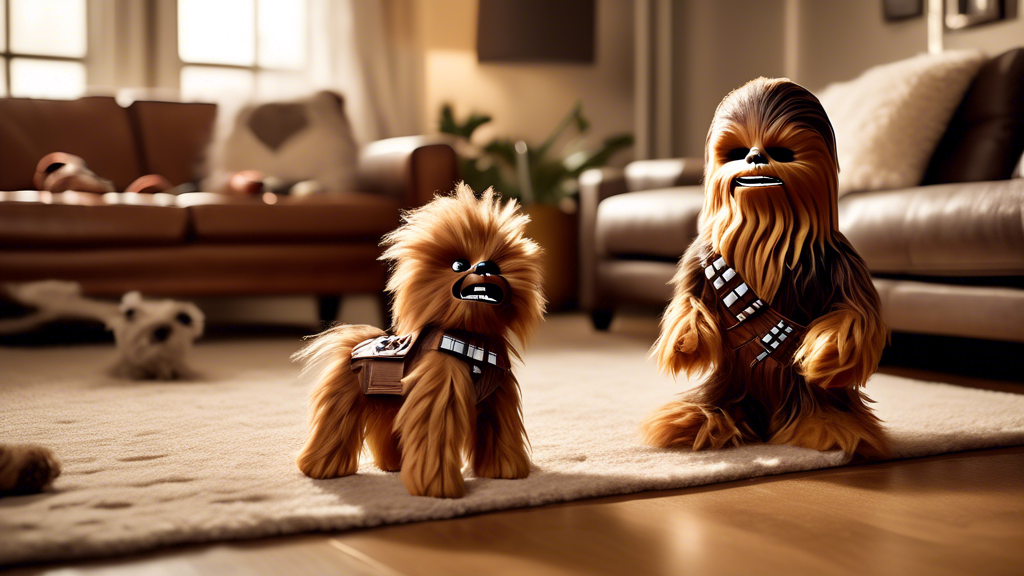 Chewbacca Dog Toy A Furry Friend for Your Pet Yokum Gear