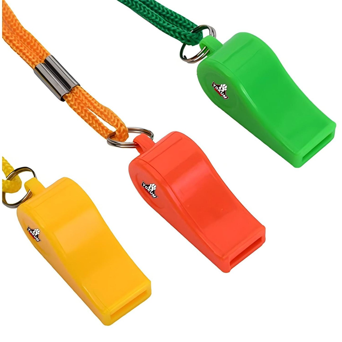 Yokum Gear Dog Training Whistle with Lanyard (Pack of three)