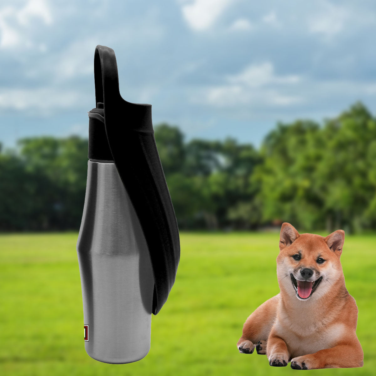 YOKUM GEAR No Waste Water Bottle for Dogs