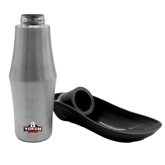 YOKUM GEAR No Waste Water Bottle for Dogs