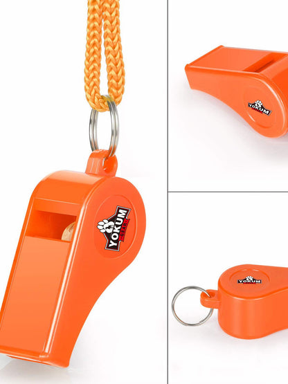 Yokum Gear Dog Training Whistle with Lanyard (Pack of three)