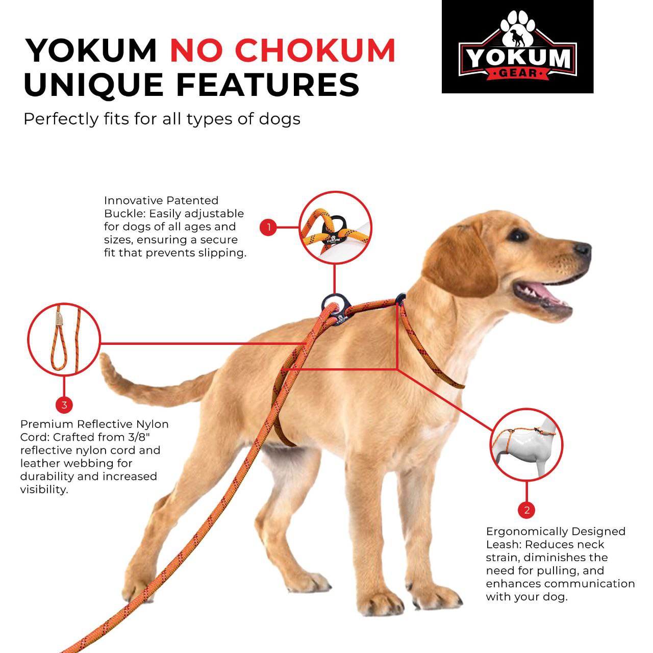 YOKUM GEAR - Yokum No Chokum & No Pull You