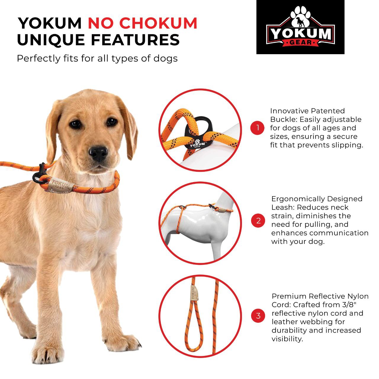 YOKUM GEAR - Yokum No Chokum & No Pull You